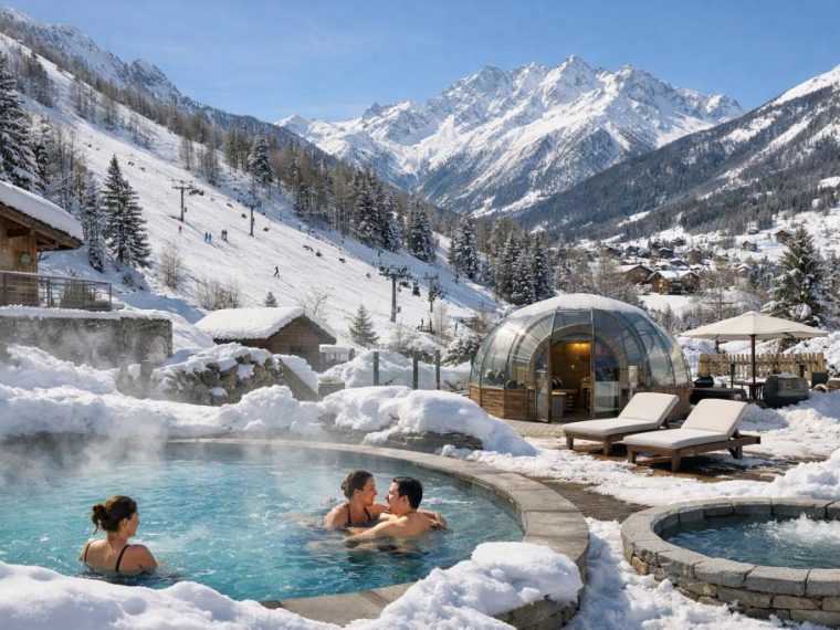 Les 5 meilleures stations des alpes du sud pour un séjour ski et bien-être en famille ou entre amis