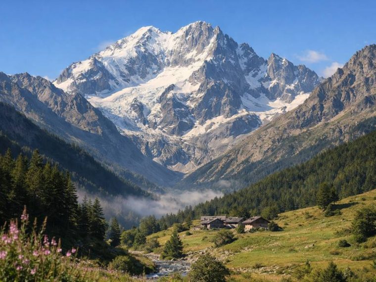 sommet des ecrins : rêver, contempler et approcher le géant des alpes du sud depuis la vallée
