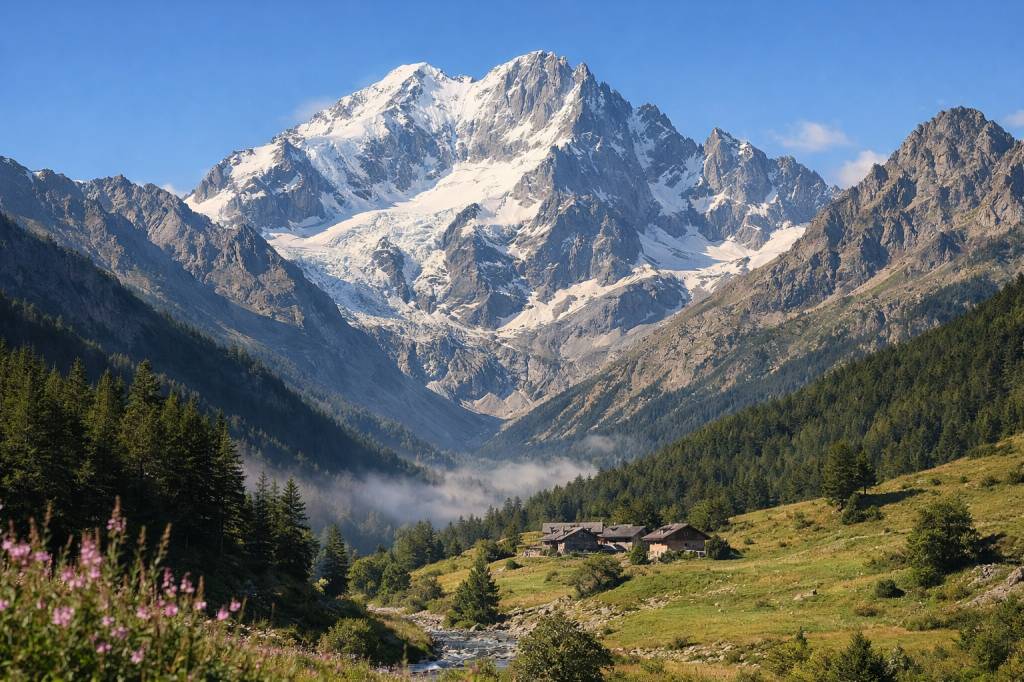 sommet des ecrins : rêver, contempler et approcher le géant des alpes du sud depuis la vallée