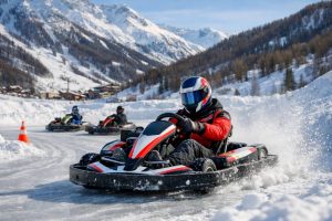 kart serre chevalier : tester le kart sur glace pour une dose d’adrénaline après le ski