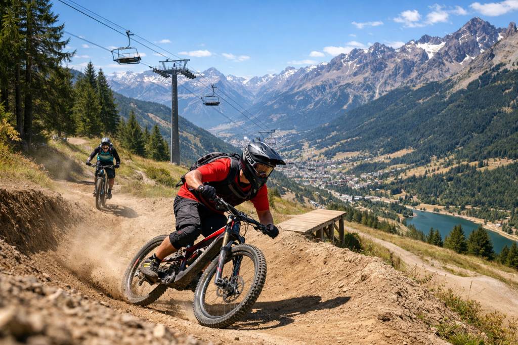 bike park serre chevalier : parcours, niveaux et conseils pour rider en toute sécurité